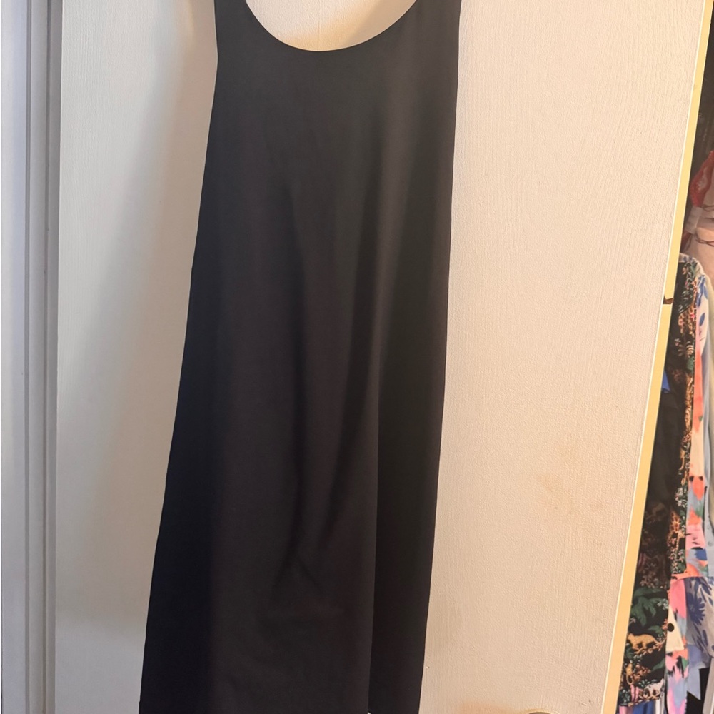 aerie OFFLINE Black Activewear dress with under shorts